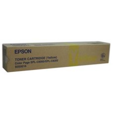 Картридж C13S050016 для Epson EPL-C8000/ C8200, желтый (6000 стр.)