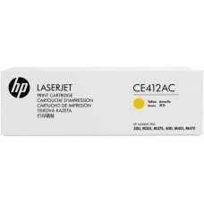 Картридж HP CE412AC для HP LaserJet Pro 300 color M351a/ mfp M375nw, Pro 400 color M451dn/ M451dw/ M, желтый (2600 стр.)