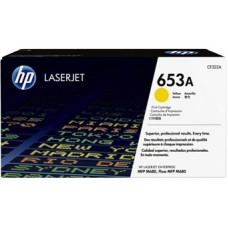 Картридж CF322A (№653A) для HP Color LaserJet Enterprise M651n/ M651d/ M651xh/ M680dn/ M680f/ M680z, желтый (16500 стр.)