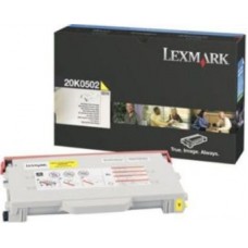 Тонер-картридж 20K0502 для Lexmark C510, желтый (3000 стр.)