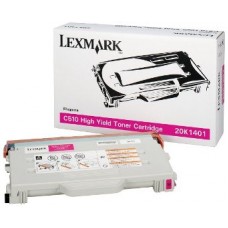 Тонер-картридж 20K1401 для Lexmark C510, пурпурный (6000 стр.)