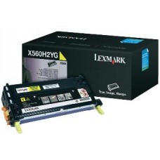 Тонер-картридж X560H2YG для Lexmark X560n, желтый (10000 стр.)