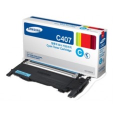 Тонер-картридж голубой CLT-C407S для Samsung CLP-320/ 320N/ 325/ CLX-3185/ 3185N/ 3185FN (1000 стр.)