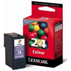 Картридж 18C1524E (№24) Return Program для Lexmark Z1410/ Z1420/ X3530/ X3550/ X4530/ X4550, цветной (150 стр.)